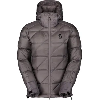 Cyklistická bunda SCOTT Cyklistická zateplená bunda - INSULOFT WARM DOWN W - šedá M