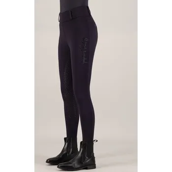 Jezdecké oblečení Imperial Riding Legíny jezdecké Comfi Sparks Imperial Riding, s gripem, zimní, dámské, navy 44