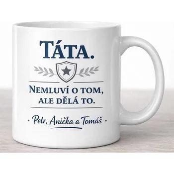 Hrneček pro tatínka 12 - bílý