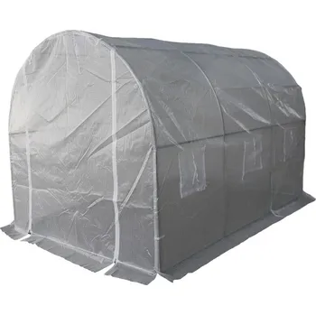 Skleník FÓLIOVNÍK 2X3X2M, BÍLÝ