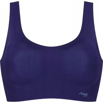 Podprsenka Sloggi bezešvá podprsenka modrá Sloggi Zero Feel Top velikost XS
