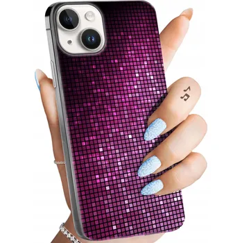 Pouzdro na mobilní telefon Zadní Kryt Hello Case pro Apple iPhone 14 Plus růžový