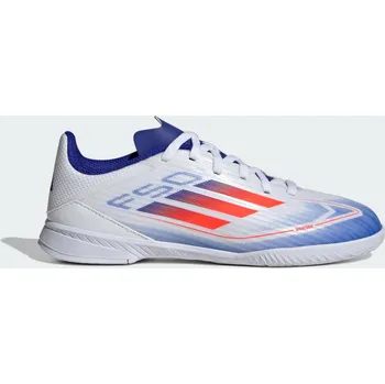 Chlapecká obuv ADIDAS Kopačky F50 League Indoor Kids 28 BÍLÁ|MODRÁ|ČERVENÁ