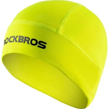 Čepice ROCKBROS Zimní čepice na kolo a lyže ŽLUTÁ