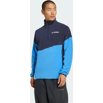 Pánská bunda ADIDAS Větrovka Terrex Multi Climawarm Fleece M MODRÁ
