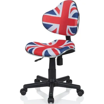 hjh OFFICE Dětská židle KIDDY GTI-2 (modrá/červená/bílá)