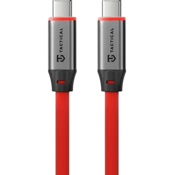 Datový kabel Tactical Fat Man 2.0 Cable USB-C/USB-C 1m Red