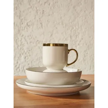 Sinsay - Hrnek se zlatým uchem - bílá - 422GX-00X - 422GX-00X-ONE-1