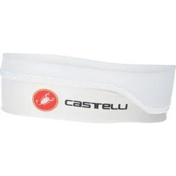 Nákrčník čelenka Castelli Summer Headband White UNI