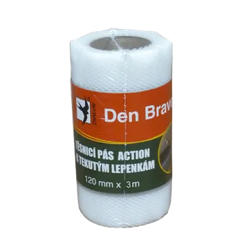 Hydroizolace Den Braven Těsnicí pás Action 120 mm, délka 10 m 10 m šedá