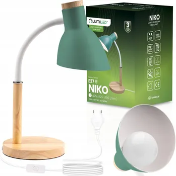 Lampička Stolní lampička rýsovací ŠKOLNÍ Noční LED E27 Nastavitelná Dekorativní