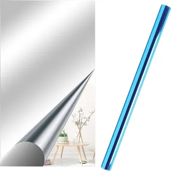 Zrcadlo SAMOLEPICÍ ELASTICKÉ ZRCADLO 200CM OBDÉLNÍKOVÉ ZRCADLA DO OBÝVÁKU VODĚODOLNÉ