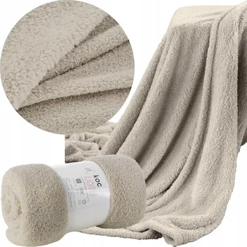 deka Deka Eurofirany z mikrovlákna 70 cm x 160 cm béžová