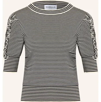 Dámský svetr Marella Dámské Pletené Tričko Mlsrefolo S Volánky A 3/4...