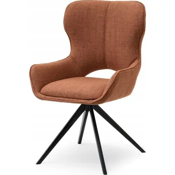 Jídelní židle Židle Mebel-Partner látka oranžová 1 ks