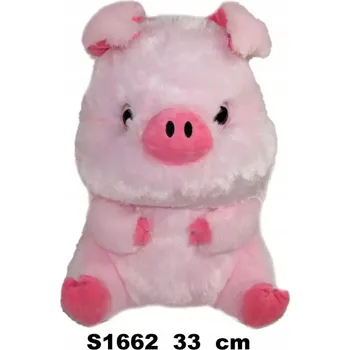 plyšák PLYŠÁK PRASÁTKO 33CM SEDÍCÍ KOULE SA Sun-Day