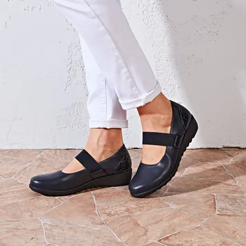 Dámské sandále Obuv Brigitte námořnická modrá 36