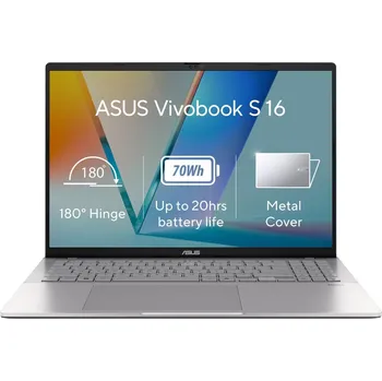 Notebook ASUS Vivobook S 16 S3607VA-RP097W Cool Silver kovový