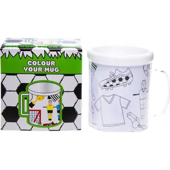 omalovánky Vybarvi si SVŮJ HRNEK - fotbalové OMALOVÁNKY