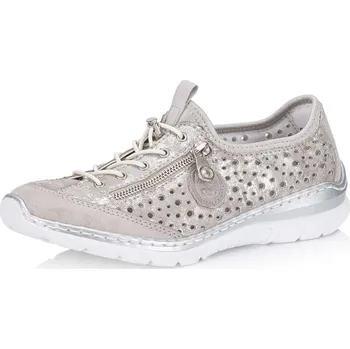 Dámské polobotky Dámské polobotky RIEKER L32P6-90 béžová S6 37