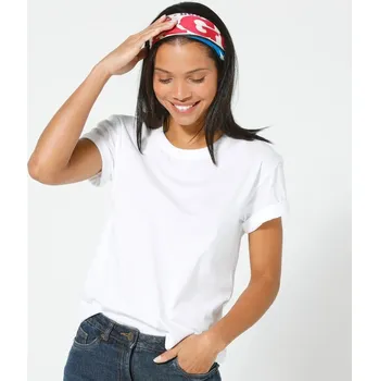 Dámské tričko Volné tričko s krátkými rukávy bílá 52