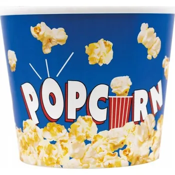 Party nádobí Krabička Kyblík na POPCORN Narozeniny Oslava 2,2l
