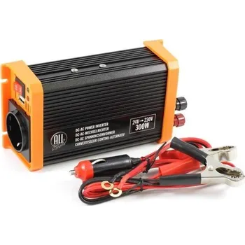 Měnič napětí Měnič napětí z 24 V na 230 V, 300 W s USB