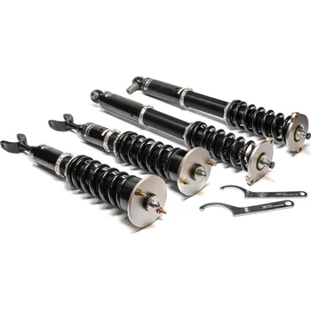 BC Racing výškově a tuhostně stavitelný podvozek série BR typ RS pro Audi A4 B5, r.v. 95-01, s pohonem před. kol (mimo Quattro)