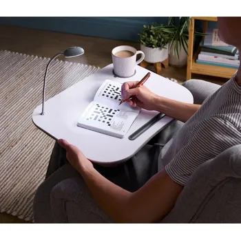 Konferenční stolek 3Pagen Odkládací stolek s osvětlením 48 x 38 x 6 cm