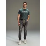 Sinsay - Kalhoty Jogger slim fit - šedá - 482FB-90J - 482FB-90J-34