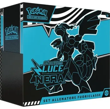 Puzzle Pokémon TCG: Scarlet & Violet—Black Light Elite Trainer Box (Zekrom) (karta Thundurus s kompletní