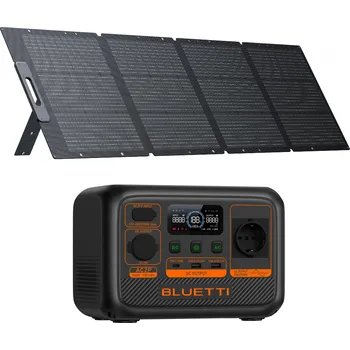 BLUETTI Powerbanka BLUETTI AC2P s 200W solárním panelem ORANŽOVÁ|ŠEDÁ