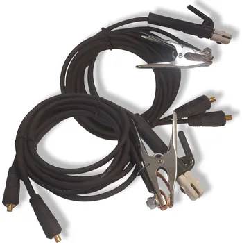 Příslušenství ke svářečce Svařovací a zemnící kabely rozměr kabelu: 16/5m 10-25