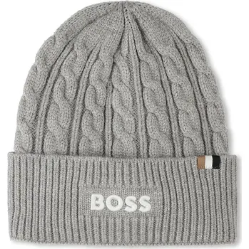 Čepice Dětská čepice BOSS J52700.54.56 šedá 90X, vel. 54/56