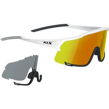 Módní doplněk KELLYS Sluneční brýle DICE, Shiny White