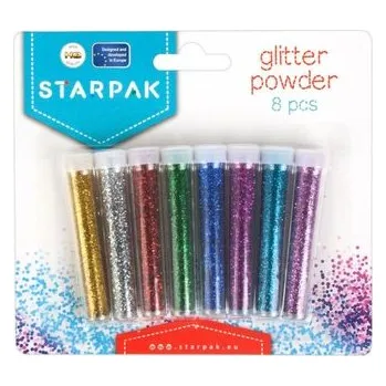 Set školních potřeb Brokat sypki 8 kolorów