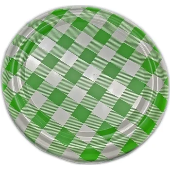 Alians-dn Víčko TO 82 káro zelené RTS steril ADN