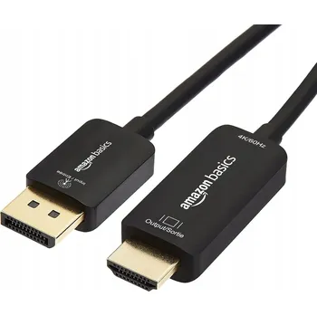 Video kabel Kabel AmazonBasic DP12UH-6FT-SP DisplayPort na HDMI, 1,8 m