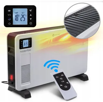 Přímotop Elektrický konvektorový ohřívač Heidenfeld EK100 2300W, úsporný