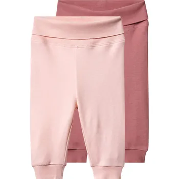 Chlapecké kalhoty lupilu® Dětské kalhoty "Jogger" s BIO bavlnou, 2 kusy (světle růžová / růžová, 50/56)