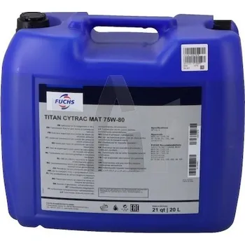 Olej převodový GL4 SAE 75W80 20L FUCHS 601349607
