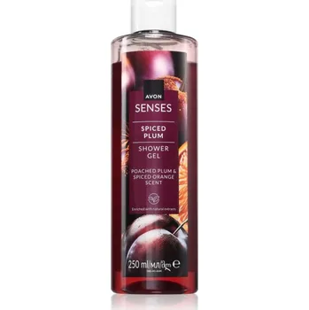 Sprchový gel Avon Senses Spiced Plum sprchový gel 250 ml