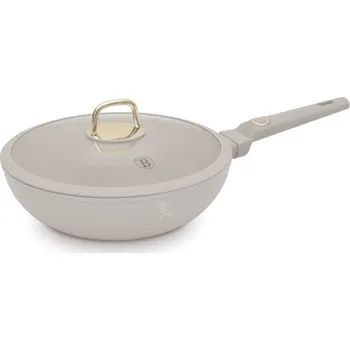 Pánev Pánev WOK s titanovým povrchem a poklicí 28 cm Sahara Collection BH-8064