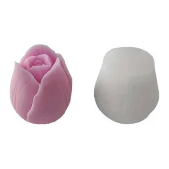 Forma na odlévání Silikonová forma na mýdlo a svíčku tulipán V.