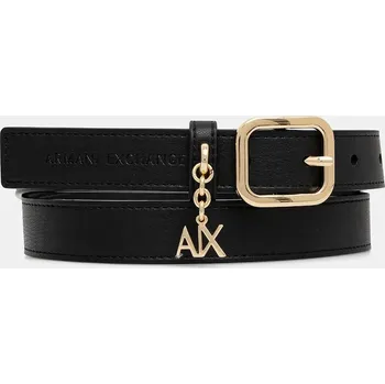 Módní doplněk Pásek Armani Exchange XW001601.AF15634 černá 99X, vel. 80