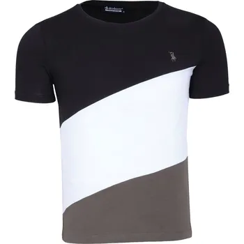 Pánské tričko Pánské triko dewberry dewberry černá | bílá | šedá 1965933