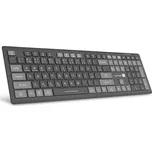 CONNECT IT MultiDevice bezdrátová klávesnice, CZ + SK layout, ŠEDÁ