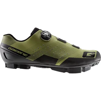 Pánské cyklistické tretry tretry GAERNE Hurricane Olive Green Gravel 42,5