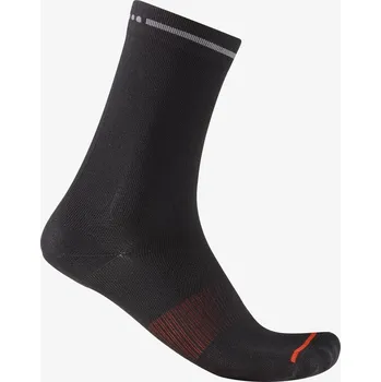 Pánské ponožky ponožky Castelli Premio Evo 18 Sock Black XXL