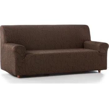 Napínací potah Blancheporte Pružný žakárový potah na křeslo a pohovku se vzorem obloučků kaštanová křeslo